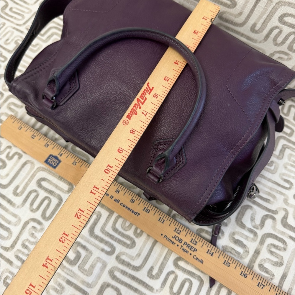 Botkier Dark Purple Satchel Bag - Picture 9 of 13
